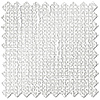 Gemstone Voile, White - Twist&Fit Roman Blind